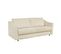 Chardonnay - Canapé Droit Convertible Rapido® 3 Places En Velours Côtelé, Made In France - Beige