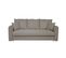 Grenache - Canapé Droit Convertible Rapido® 3 Places En Tissu, Made In France - Taupe