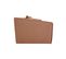 Muscat - Canapé Droit Convertible 3 Places En Tissu, Made In France - Terracotta