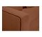 Muscat - Canapé Droit Convertible 3 Places En Tissu, Made In France - Terracotta