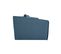 Muscat - Canapé Droit Convertible 3 Places En Tissu, Made In France - Bleu