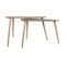 Lot De 2 Tables Gigognes "forme Galet" 80cm Naturel