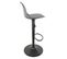 Tabouret De Bar Design Isak - H. 104 Cm - Gris