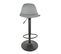 Tabouret De Bar Design Isak - H. 104 Cm - Gris