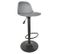 Tabouret De Bar Design Isak - H. 104 Cm - Gris