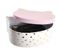 Lot De 2 Boîtes De Rangement "chat" 25cm Rose