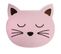 Lot De 2 Boîtes De Rangement "chat" 25cm Rose