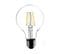 Ampoule G80 Filaments LED "droit" 2w Transparent