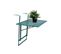 Table De Balcon Design "pliable" 60cm Vert