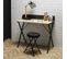 Bureau Design "brice" 90cm Gris