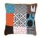 Coussin Carré Déhoussable - 40x40cm - Multicouleur