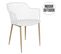 Fauteuil Pour Table De Jardin Design Malaga - Blanc