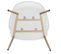 Fauteuil Pour Table De Jardin Design Malaga - Blanc