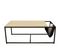 Table Basse Design Avec Porte-revues Nate - L. 112 X H. 45 - Noir