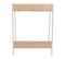 Bureau Design Scandinave Gemini - L. 64 X H. 54 Cm - Blanc