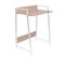 Bureau Design Scandinave Gemini - L. 64 X H. 54 Cm - Blanc