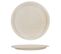 Lot De 6 Assiettes Rondes En Pin "ecolo" 25cm Naturel