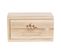 Lot De 2 Bougies Parfumées "coffret Bois" 6cm Blanc