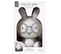 Lampe à Poser LED "lapin" 23cm Blanc