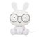 Lampe à Poser LED "lapin" 23cm Blanc