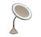 Miroir Grossissant Flexible "lumineux" 30cm Blanc