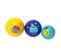 Lot De 3 Balles "anti-stress" 7cm Multicolore