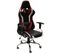 Fauteuil De Bureau Design "gamer One" 125cm Rouge