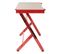 Bureau Design "gamer Unit" 100cm Noir et Rouge