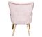 Fauteuil Enfant Déco "helsinki" 63cm Rose