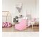 Fauteuil Poire Enfant "ted" 70cm Rose