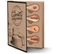 Coffret 4 Couteaux et Planche "orga" 14cm Naturel