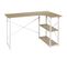 Bureau D'angle Job - Blanc