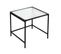 Lot De 2 Tables Gigognes Design "rosa" 40cm Noir