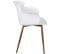 Fauteuil Design Polypropylène Lorens (lot De 2) Blanc