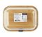 Lunch Box Verre et Bambou "repas" 52cl Transparent