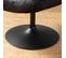 Fauteuil Vintage Design "indus" 89cm Noir