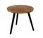 Lot De 2 Tables Gigognes "felix" 40cm Naturel et Noir