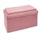 Banc et Coffre Pliable Enfant "brique" 52cm Rose