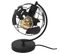 Lampe à Poser En Métal "globe" 26cm Noir