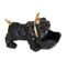 Statuette et Vide-poche "bulldog" 30cm Noir