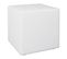 Lampe Cube D'extérieur "télécommande" 25cm Blanc