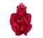 Statuette Déco En Magnésie "gorille Ii" 54cm Rouge