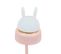 Lampe De Bureau LED "chat" 34cm Rose