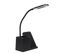 Lampe De Bureau Flexible "multifonction" 44cm Noir