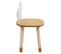 Chaise Enfant "madame Bonheur" 49cm Jaune