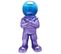 Statuette Astronaute "electroplate" 33cm Multicolore