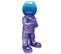 Statuette Astronaute "electroplate" 33cm Multicolore