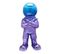 Statuette Astronaute "electroplate" 33cm Multicolore