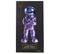 Statuette Astronaute "electroplate" 33cm Multicolore