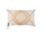 Coussin Déco Bouclette "crush" 30x50cm Beige